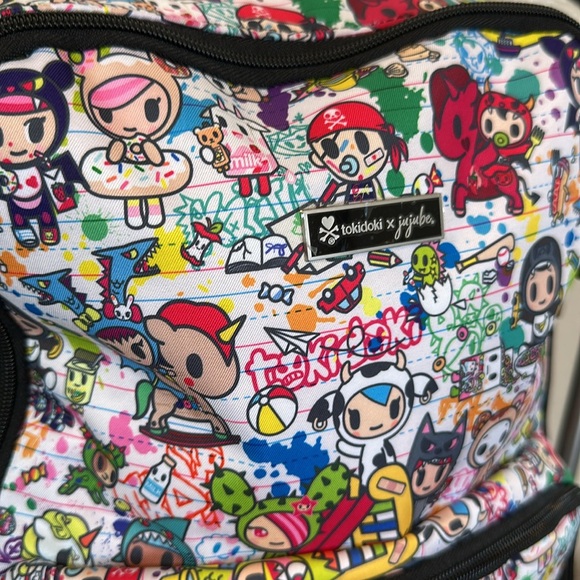 Tokidoki X Jujube  Backpack Diaper Bag w/o Changing Pad - Picture 2 of 12